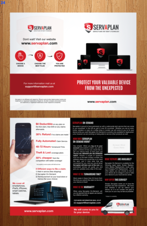 Brochure Design by uniquedesign10 for Servaplan, Inc. | Design: #13789469