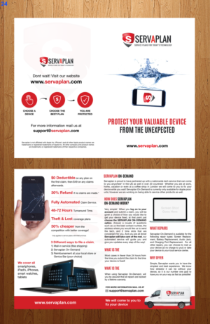 Brochure Design by uniquedesign10 for Servaplan, Inc. | Design: #13789542