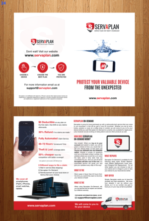 Brochure Design by uniquedesign10 for Servaplan, Inc. | Design: #13799468