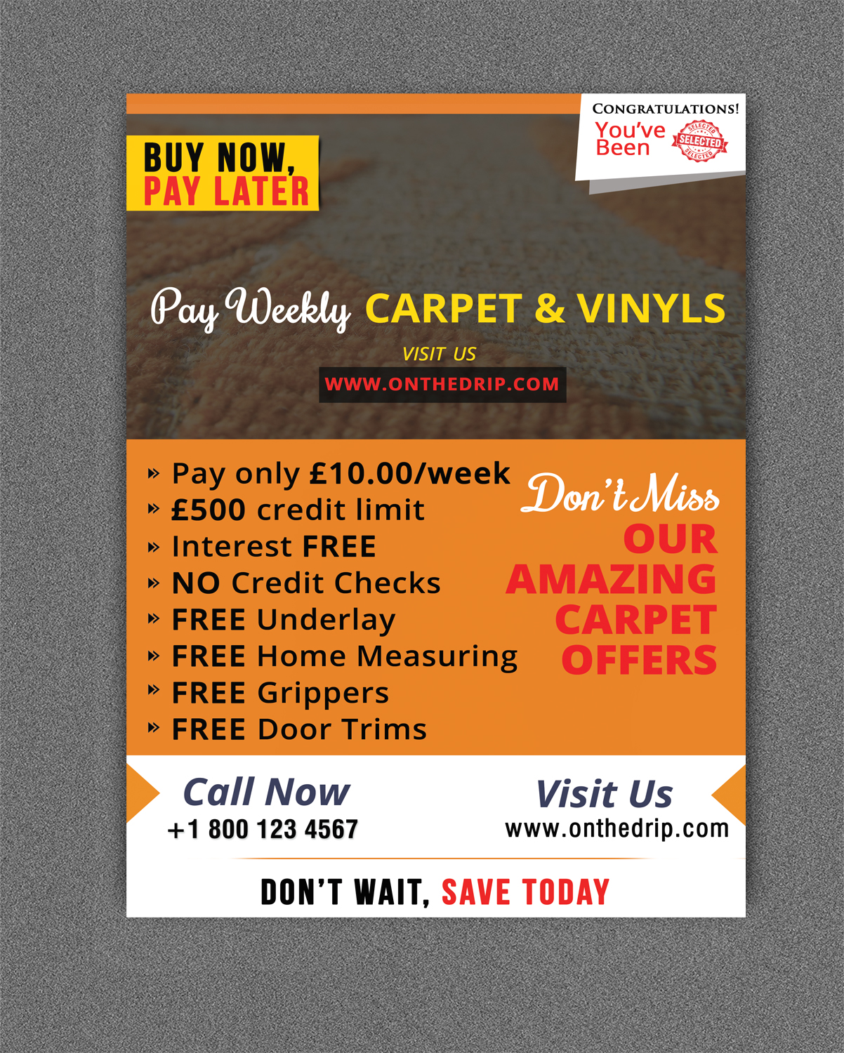 Flyer Design by Kowzi for this project | Design #13785924