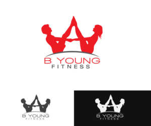 Logo Design by benito for B Young Fitness | Design: #13781242