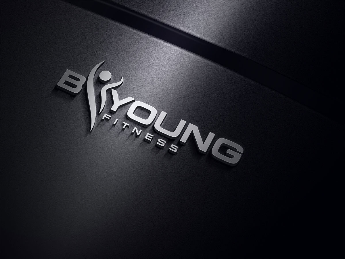 Logo Design by Atec for B Young Fitness | Design #13793587