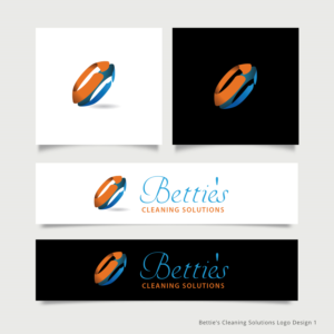 Logo Design by Sketchweb for Bettie's Cleaning Solutions | Design: #13795153