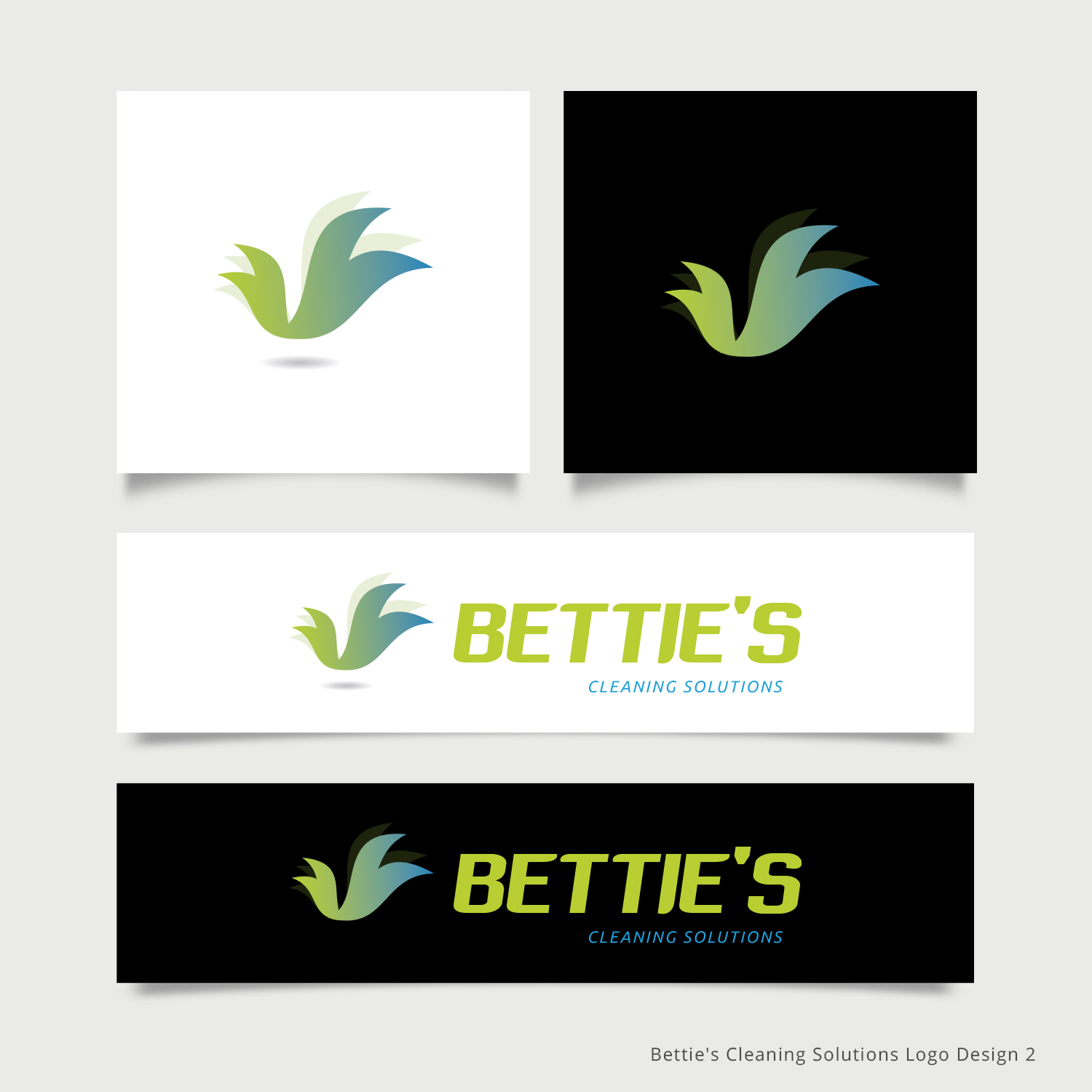 Logo Design by Sketchweb for Bettie's Cleaning Solutions | Design #13795154