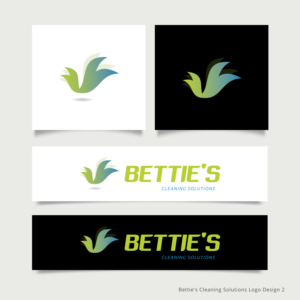 Logo Design by Sketchweb for Bettie's Cleaning Solutions | Design: #13795154