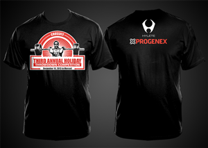 CrossFit Merced - Third Annual Holiday Throwdown Competition Shirt | T-shirt Design by D'Mono