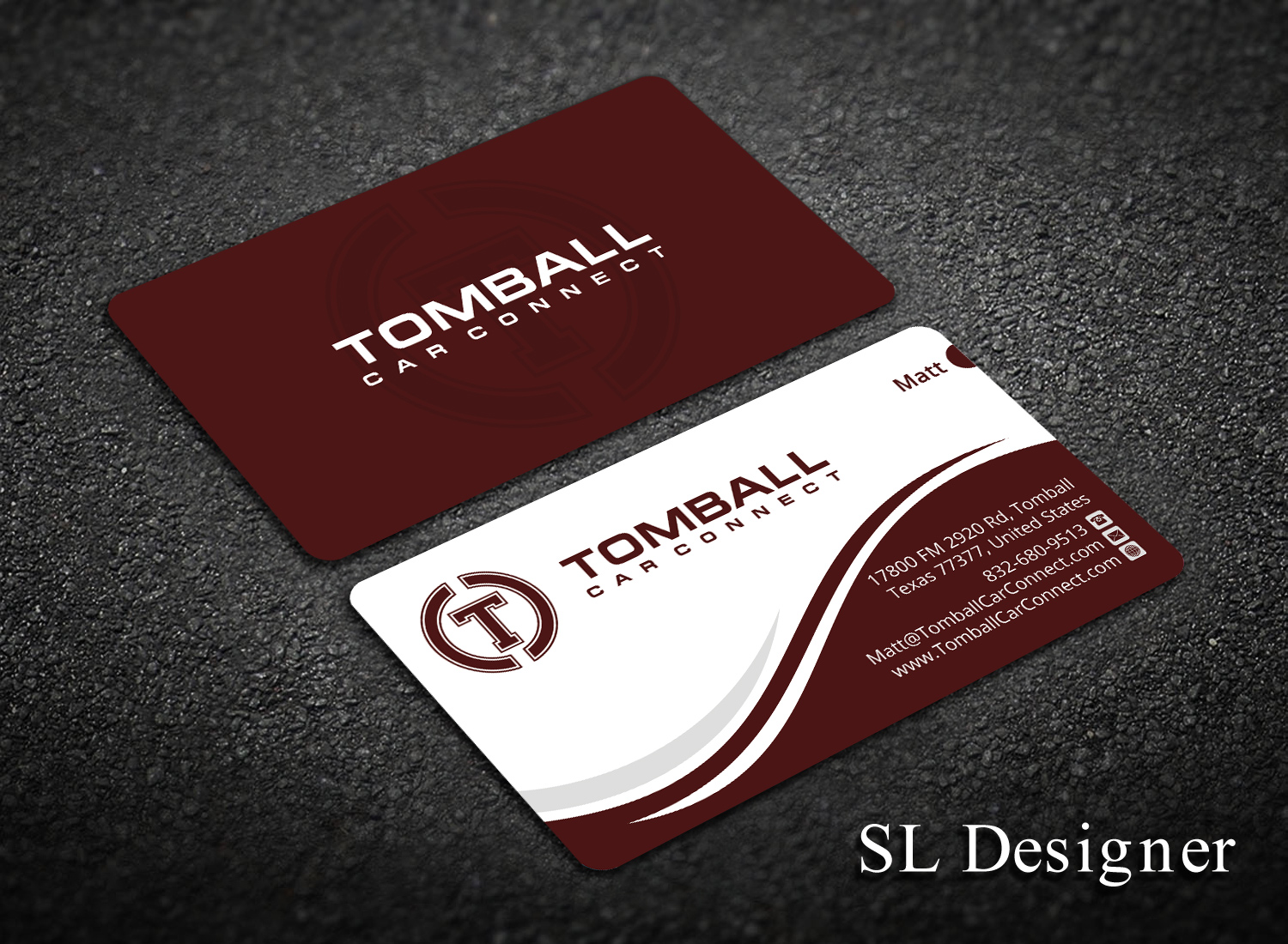 Business Card Design by SL Designer for Houston Slingshot Rental | Design #13786692