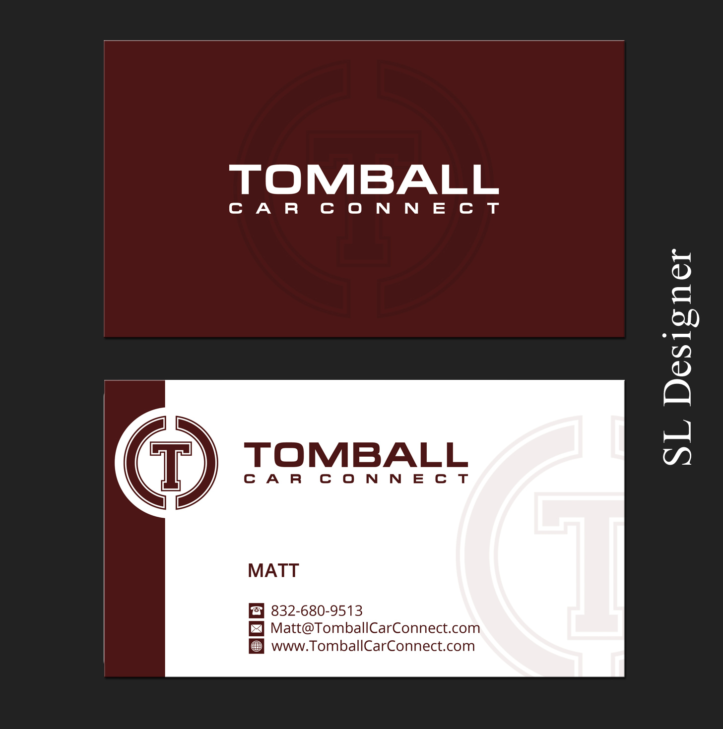 Visitenkarten-Design von SL Designer für Houston Slingshot Rental | Design #13786703