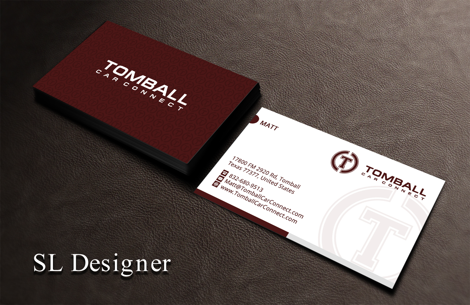 Visitenkarten-Design von SL Designer für Houston Slingshot Rental | Design #13786708