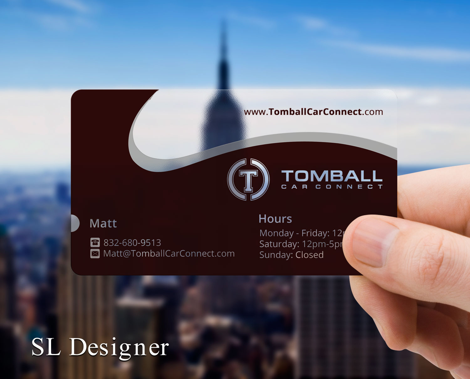 Visitenkarten-Design von SL Designer für Houston Slingshot Rental | Design #13786711