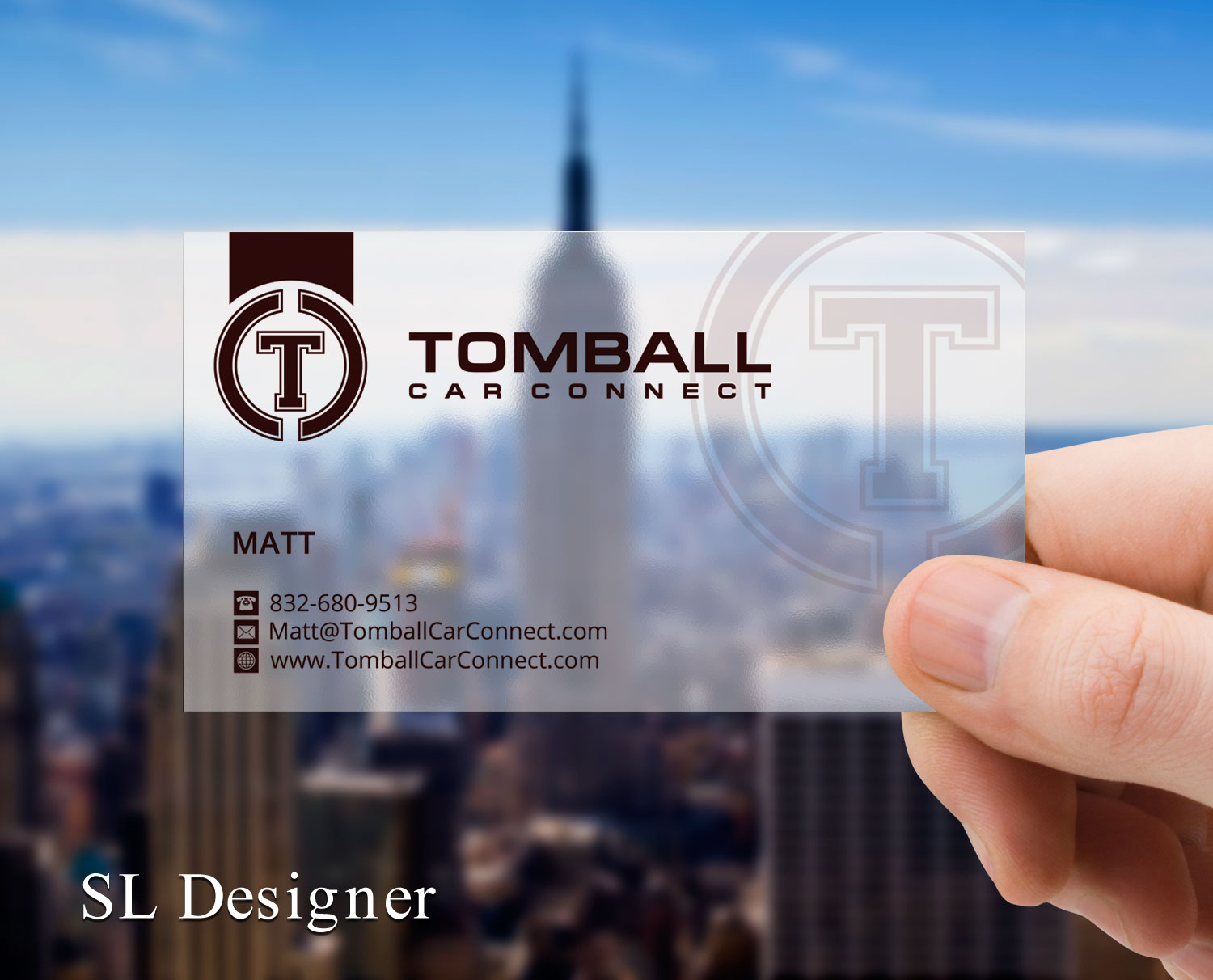 Visitenkarten-Design von SL Designer für Houston Slingshot Rental | Design #13786712