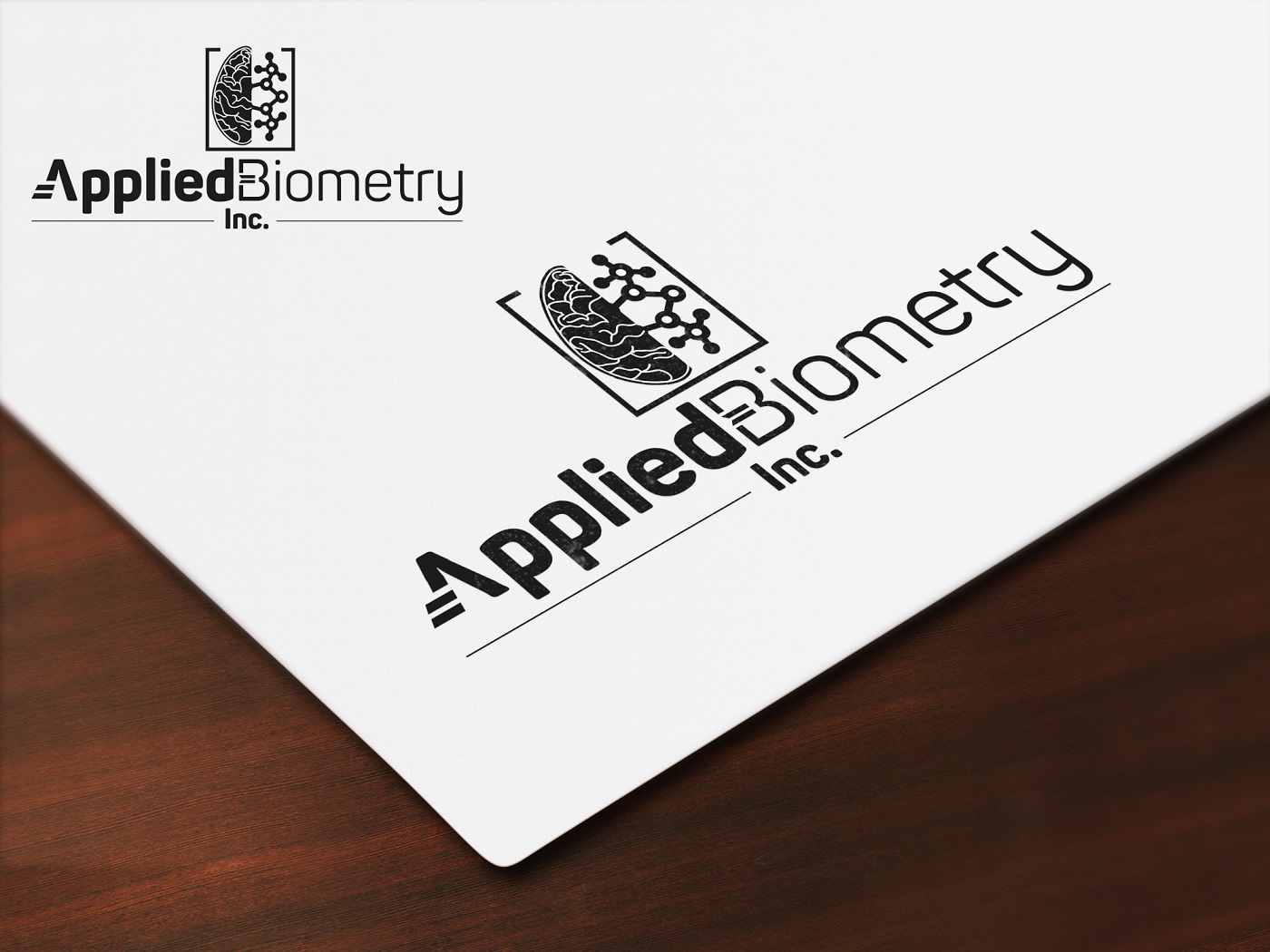Logo Design by FerTouch Arts for Applied Biometry, Inc. | Design #13897723