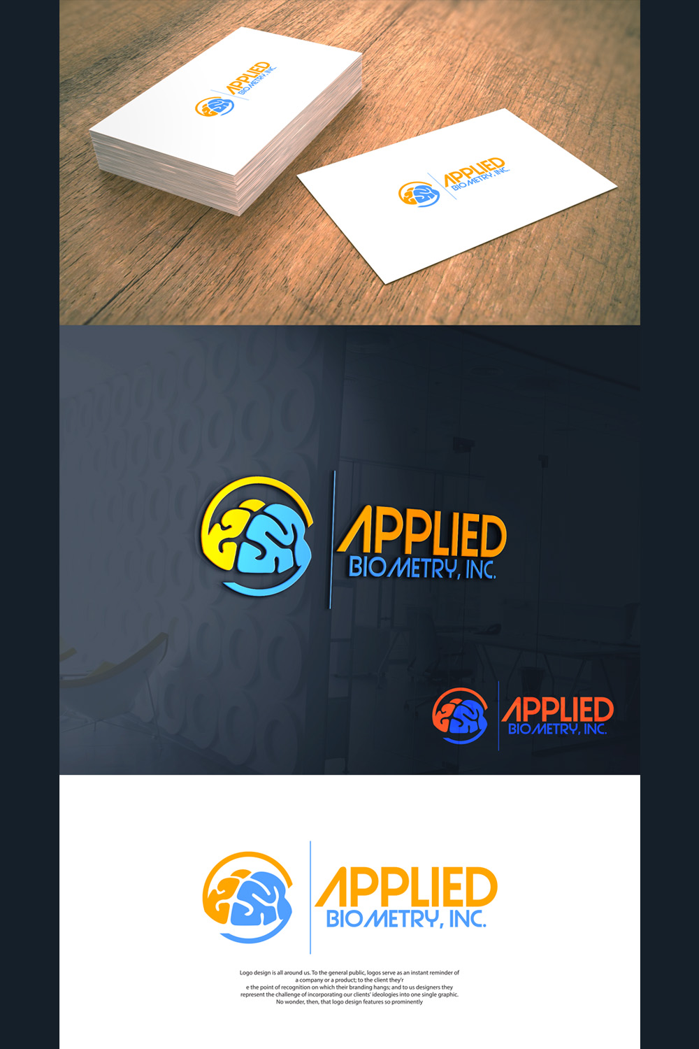 Logo Design by al-studio for Applied Biometry, Inc. | Design #13800840
