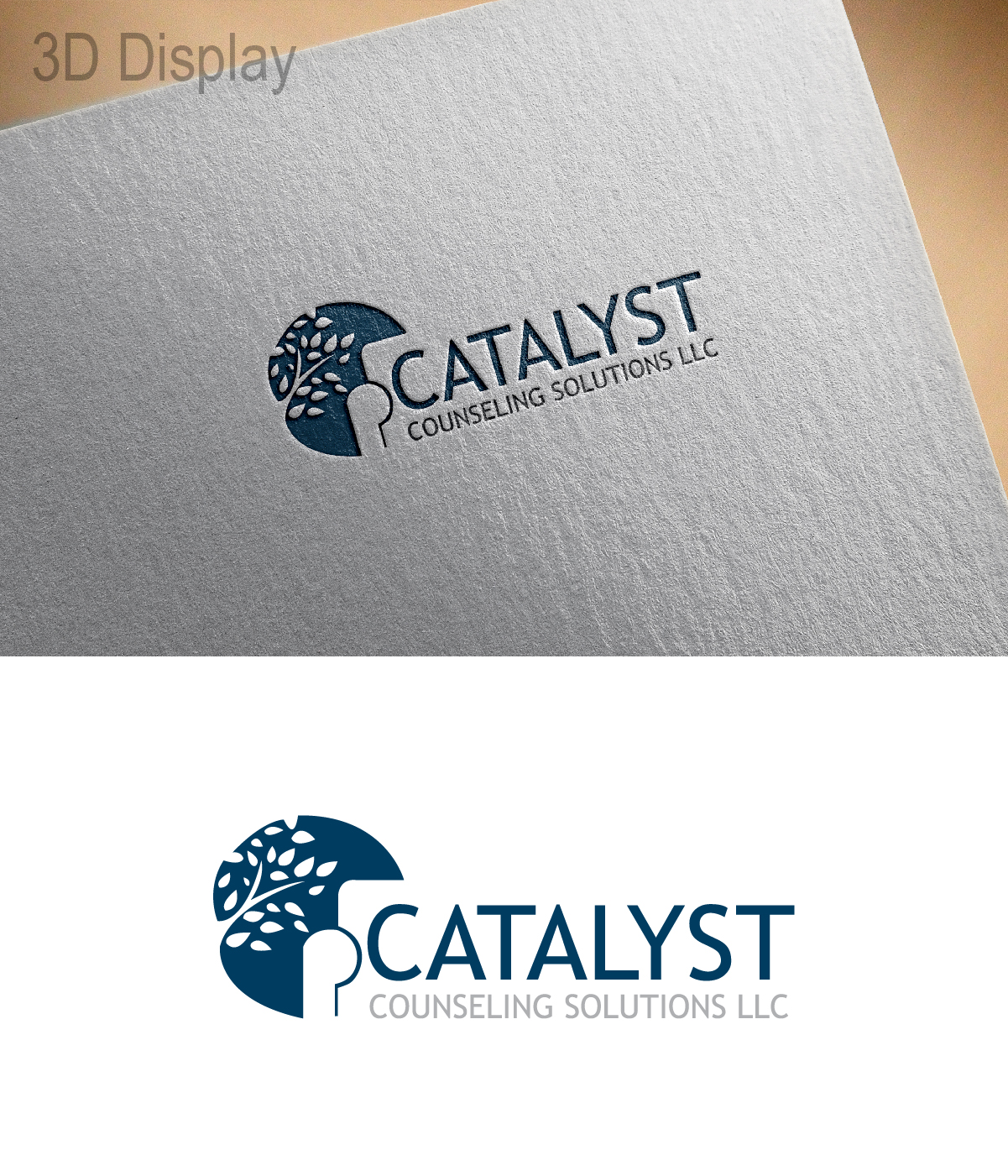 Diseño de Logo por 3Guys para Catalyst Counseling Solutions LLC | Diseño #13811464