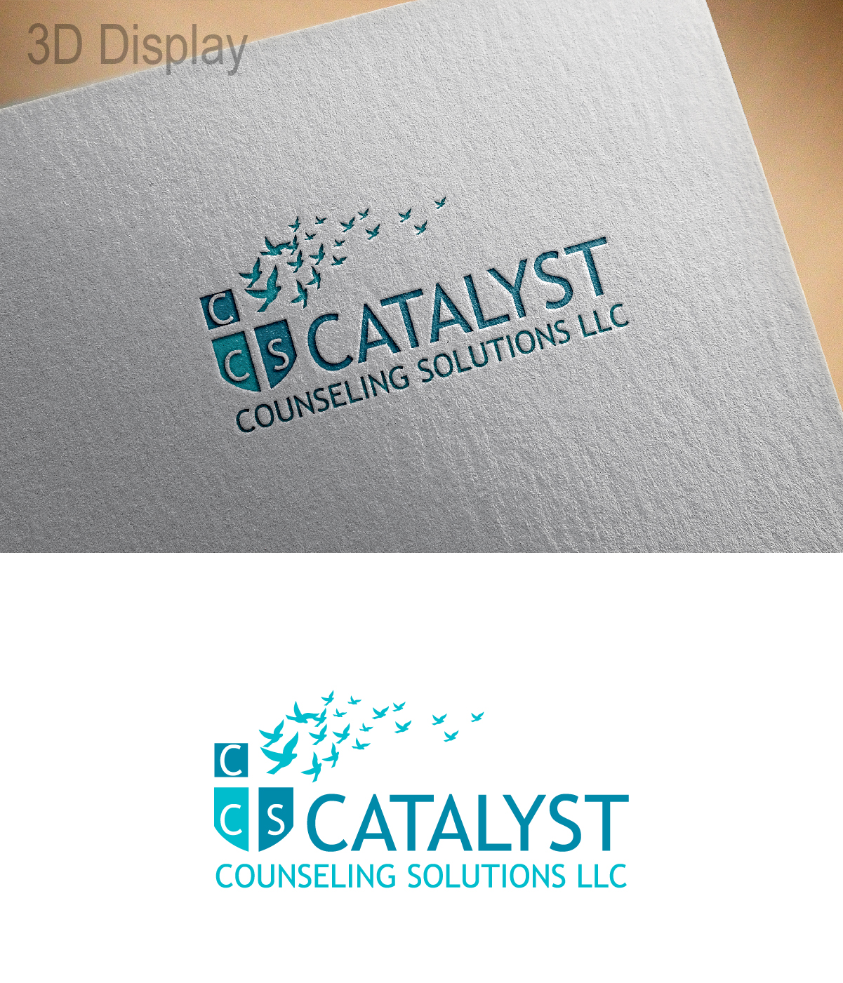 Logo Design by 3Guys for Catalyst Counseling Solutions LLC | Design #13811465