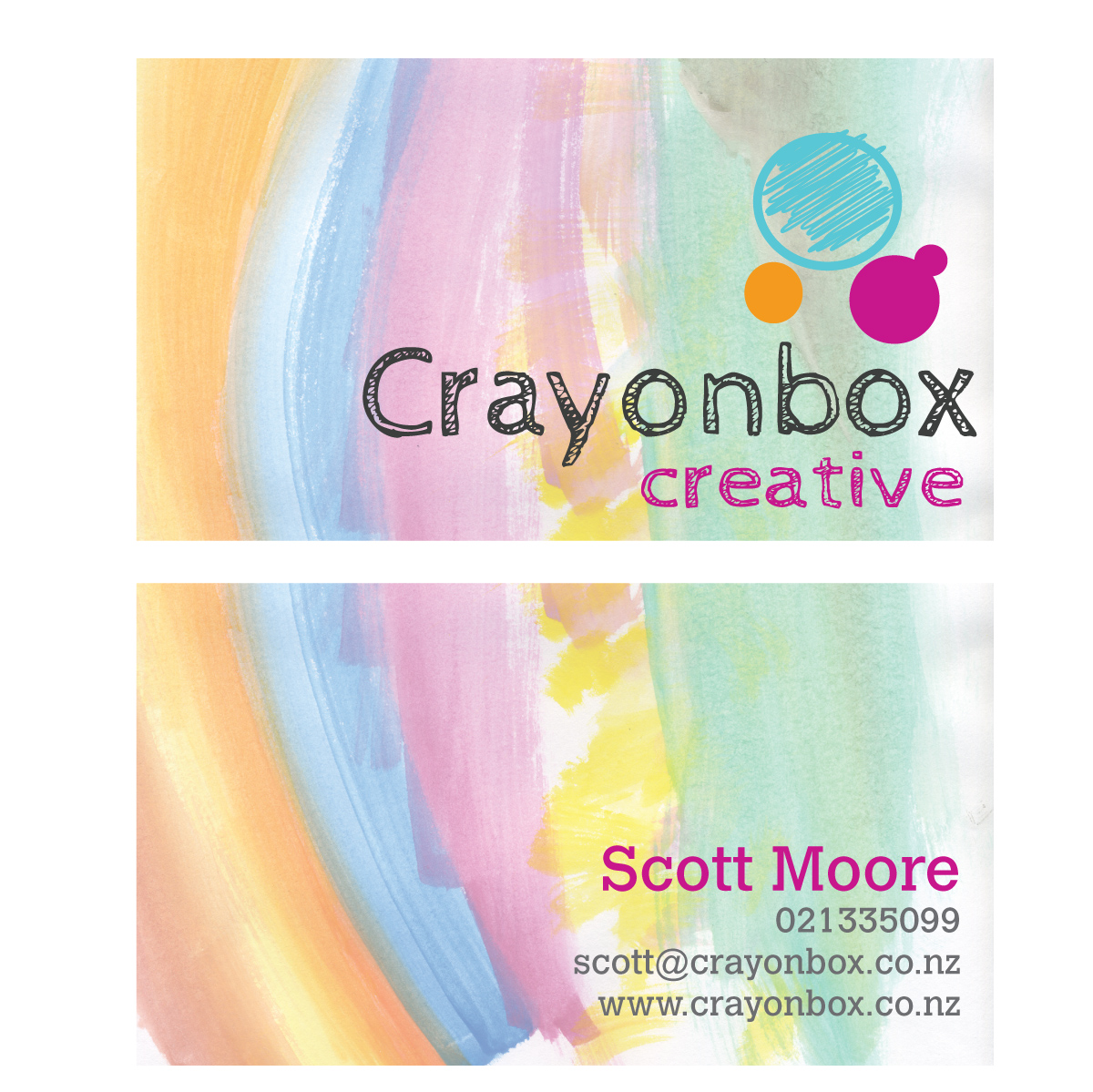 Business Card Design by Icezickle for Crayonbox Creative | Design #2515241