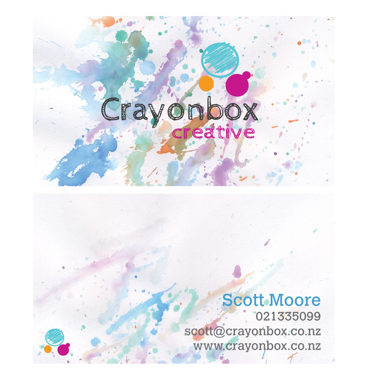 Business Card Design by Icezickle for Crayonbox Creative | Design #2515244