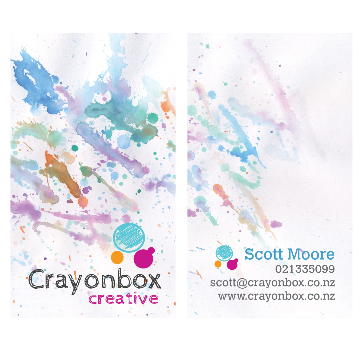 Business Card Design by Icezickle for Crayonbox Creative | Design #2515248
