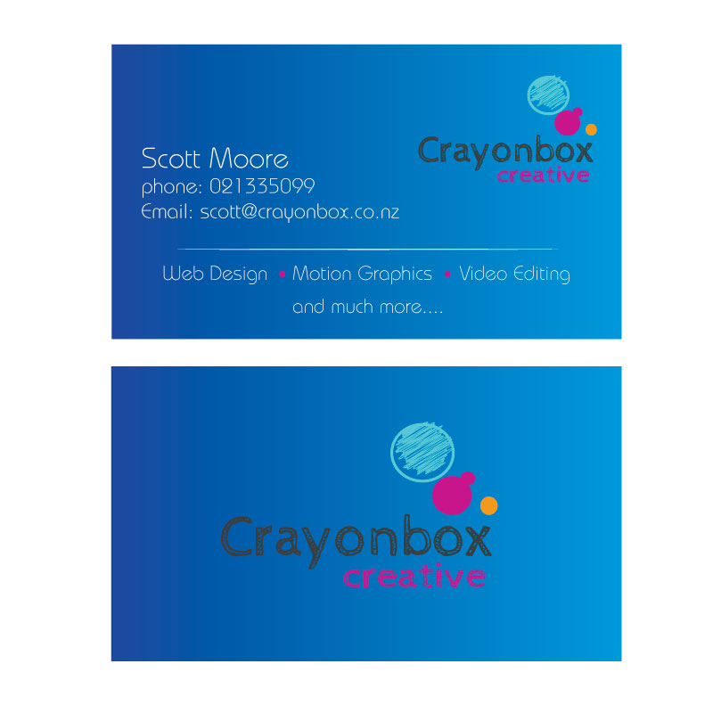 Business Card Design by PaintBrush for Crayonbox Creative | Design #2521322