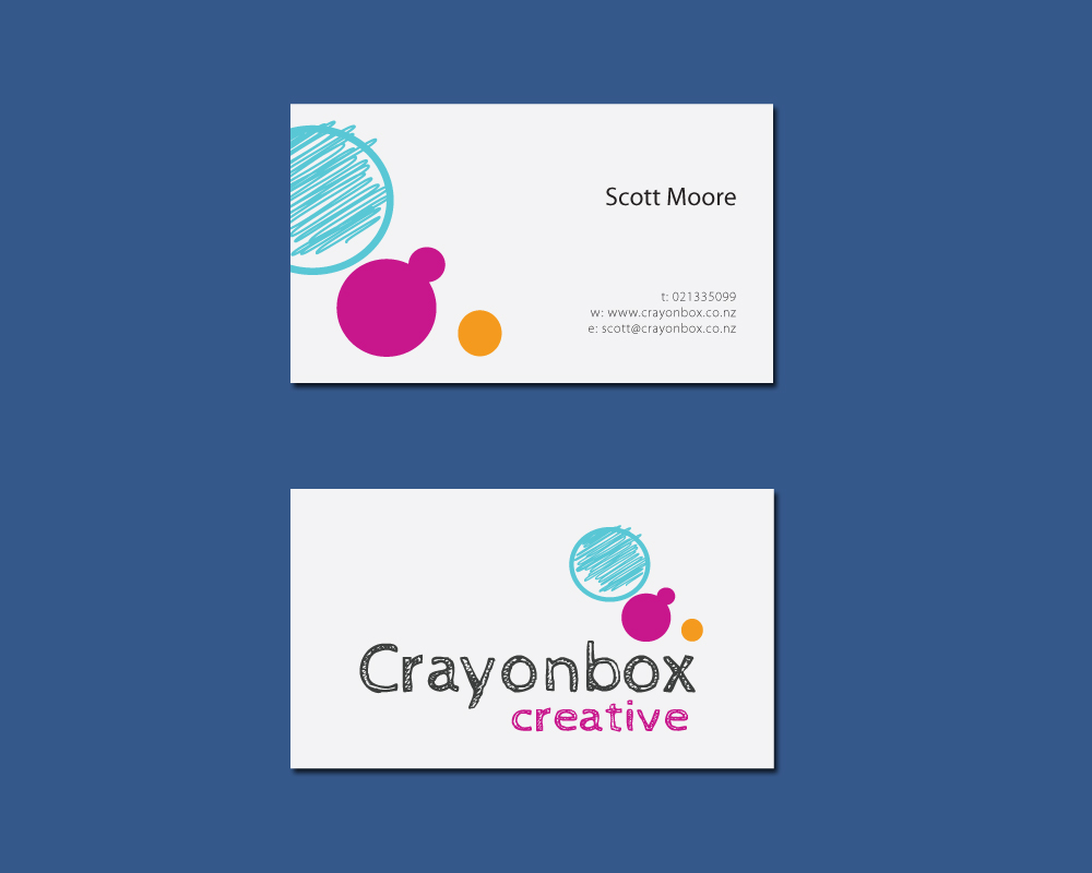 Visitenkarten-Design von Nitin Mudras für Crayonbox Creative | Design #2528450