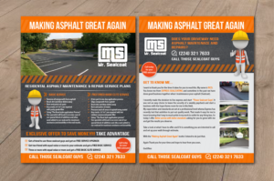 Flyer Design by alex989 for THOSE SEALCOAT GUYS | Design: #13817755