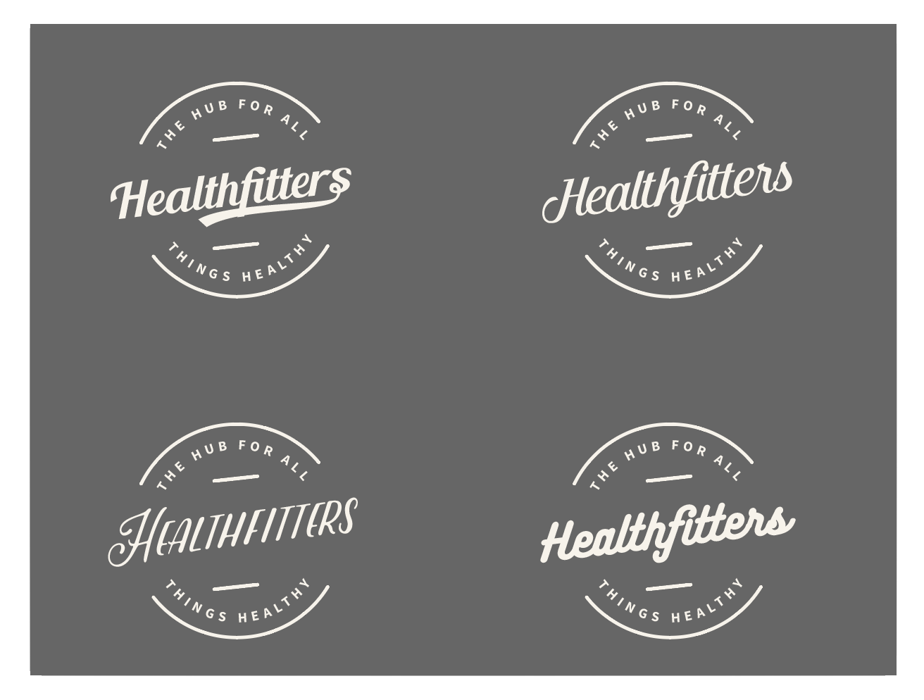 Logo Design by wonderland for Healthfitters | Design #13852368