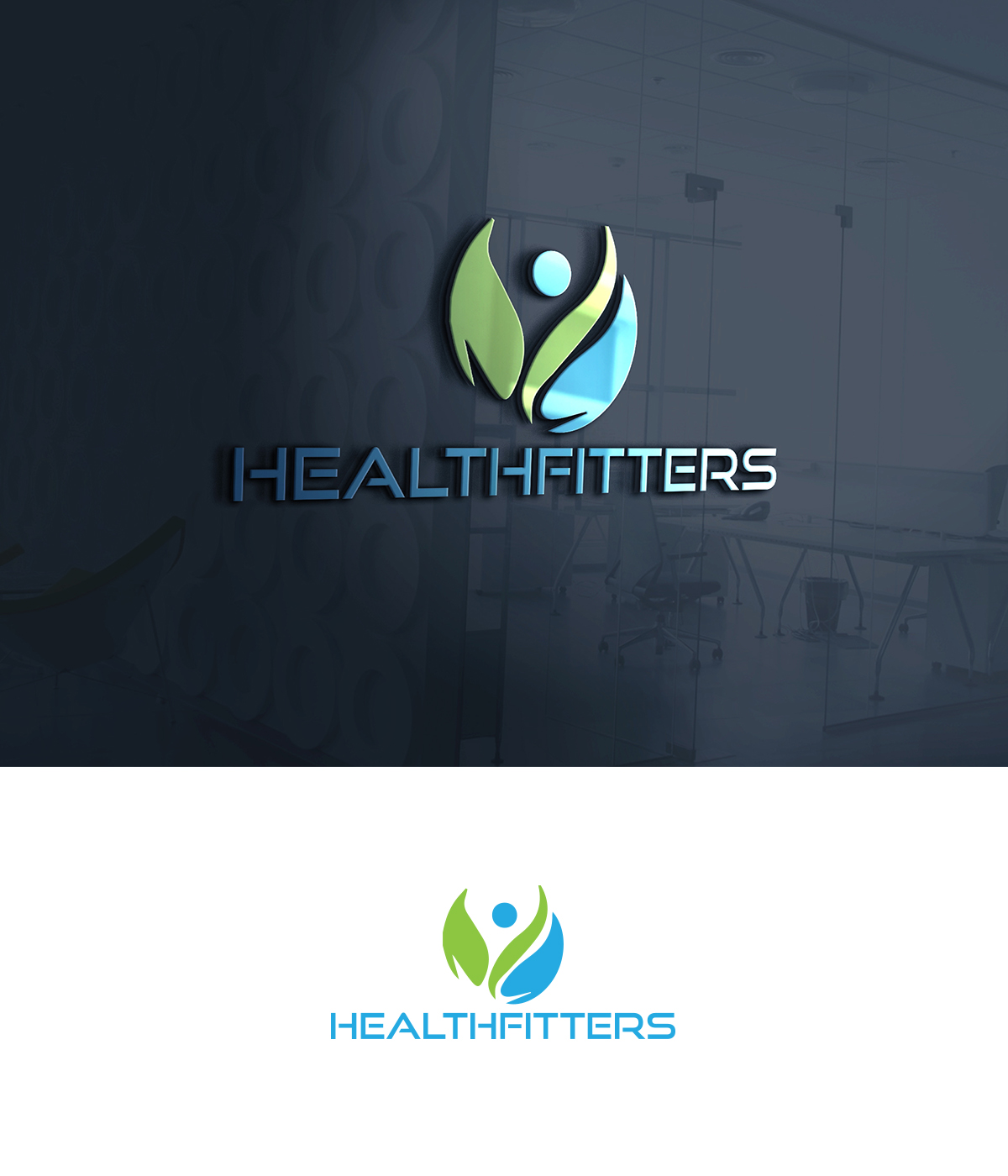 Logo Design by supercreative for Healthfitters | Design #13797102