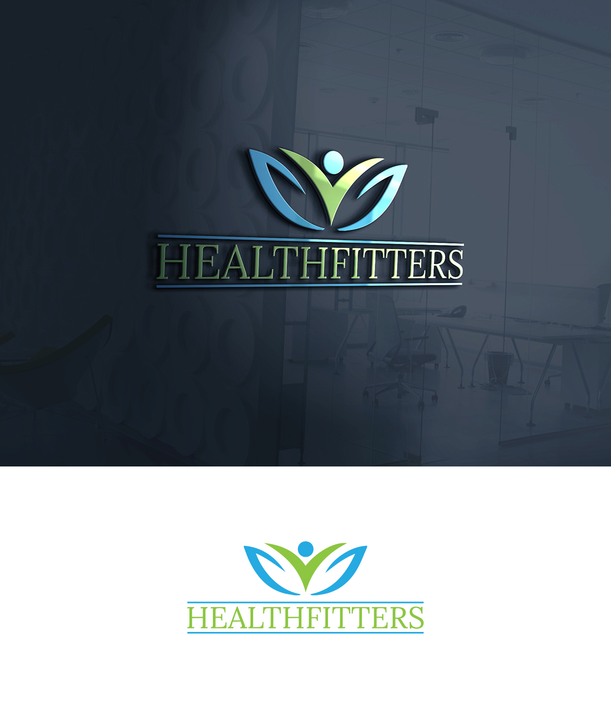 Logo Design by supercreative for Healthfitters | Design #13797103