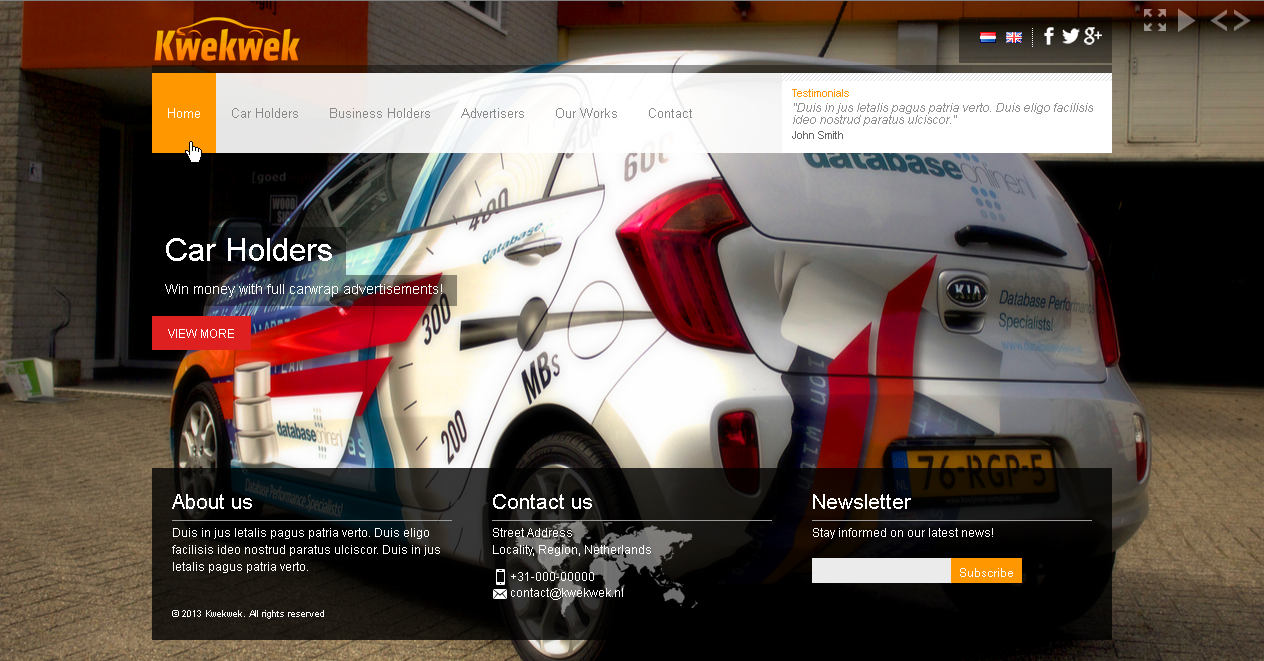 Web Design by Hypergraph® for Databaseonline.nl | Design #2534227