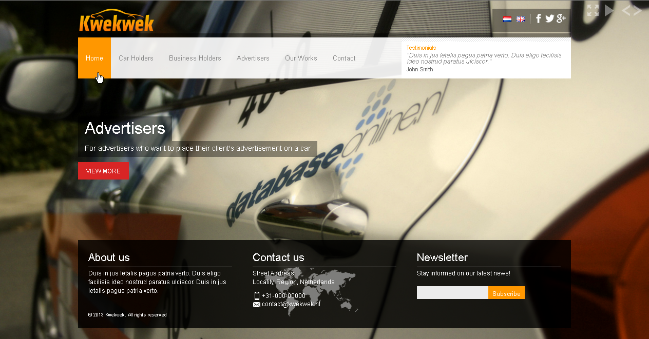 Web Design by Hypergraph® for Databaseonline.nl | Design #2534229