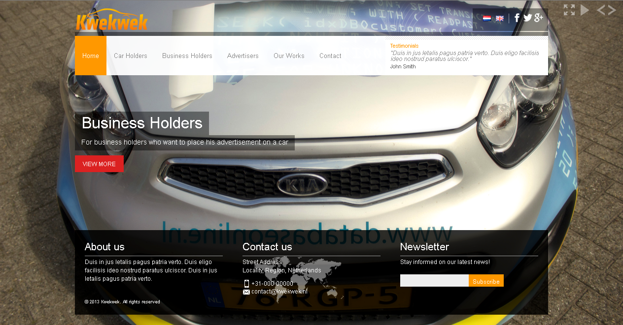 Web Design by Hypergraph® for Databaseonline.nl | Design #2538164