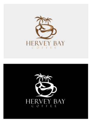 Logo-Design von Dream Logo Design für Hervey Bay Coffee | Design: #13800896