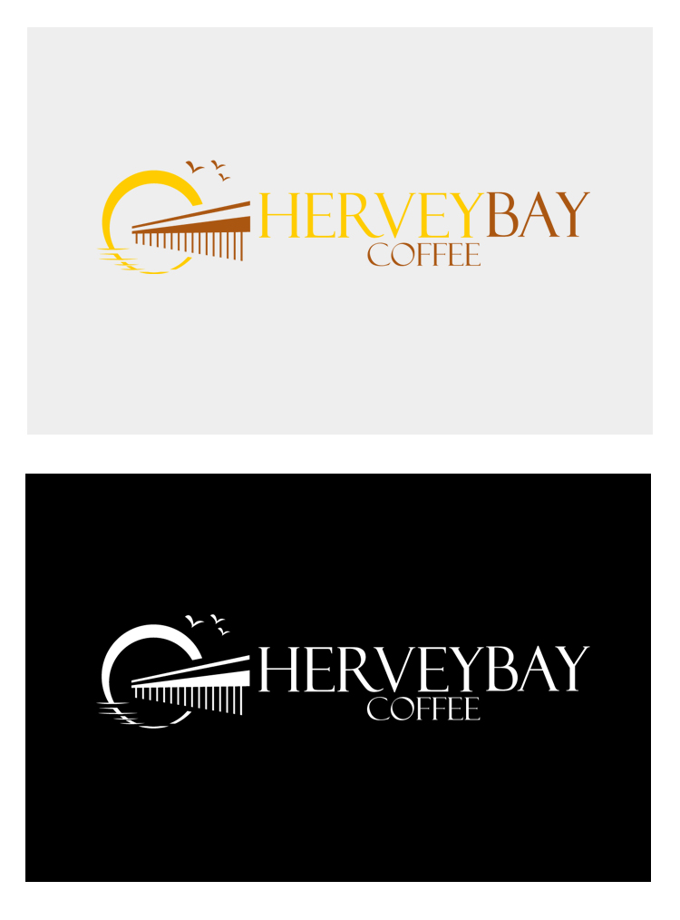 Logo Design by Dream Logo Design for Hervey Bay Coffee | Design #13800906