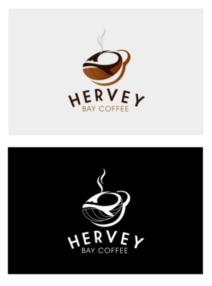 Logo Design by Dream Logo Design for Hervey Bay Coffee | Design: #13800907