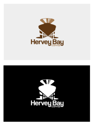 Logo Design by Dream Logo Design for Hervey Bay Coffee | Design: #13800908