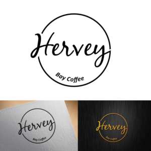 Logo Design by johnnyblackman for Hervey Bay Coffee | Design: #13805088