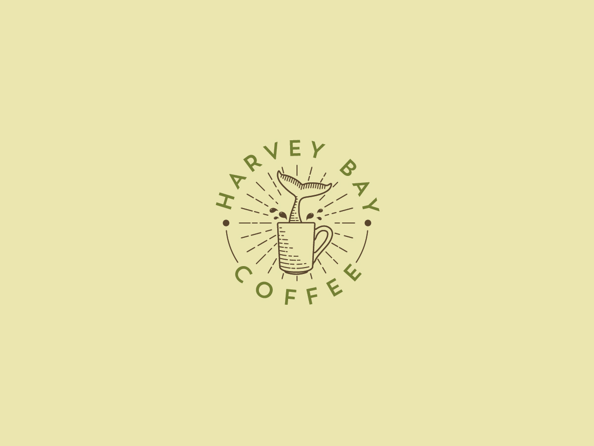 Logo-Design von mldtrvs für Hervey Bay Coffee | Design #13800313