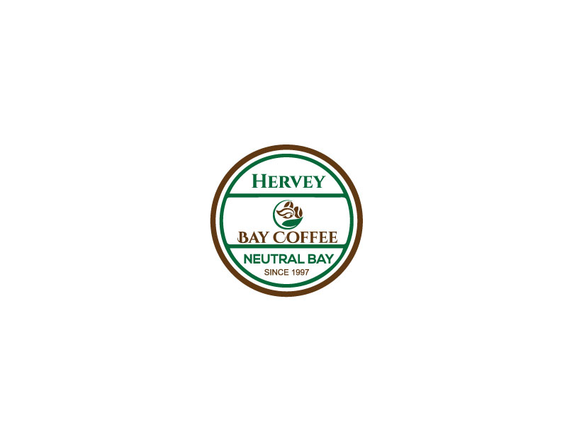 Logo-Design von logout babu für Hervey Bay Coffee | Design #13795681