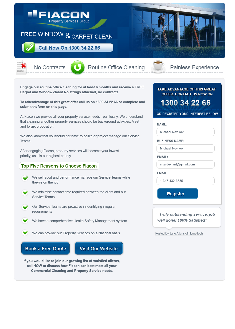 Landing Page-Design von interdeviant für BBM | Design #33639