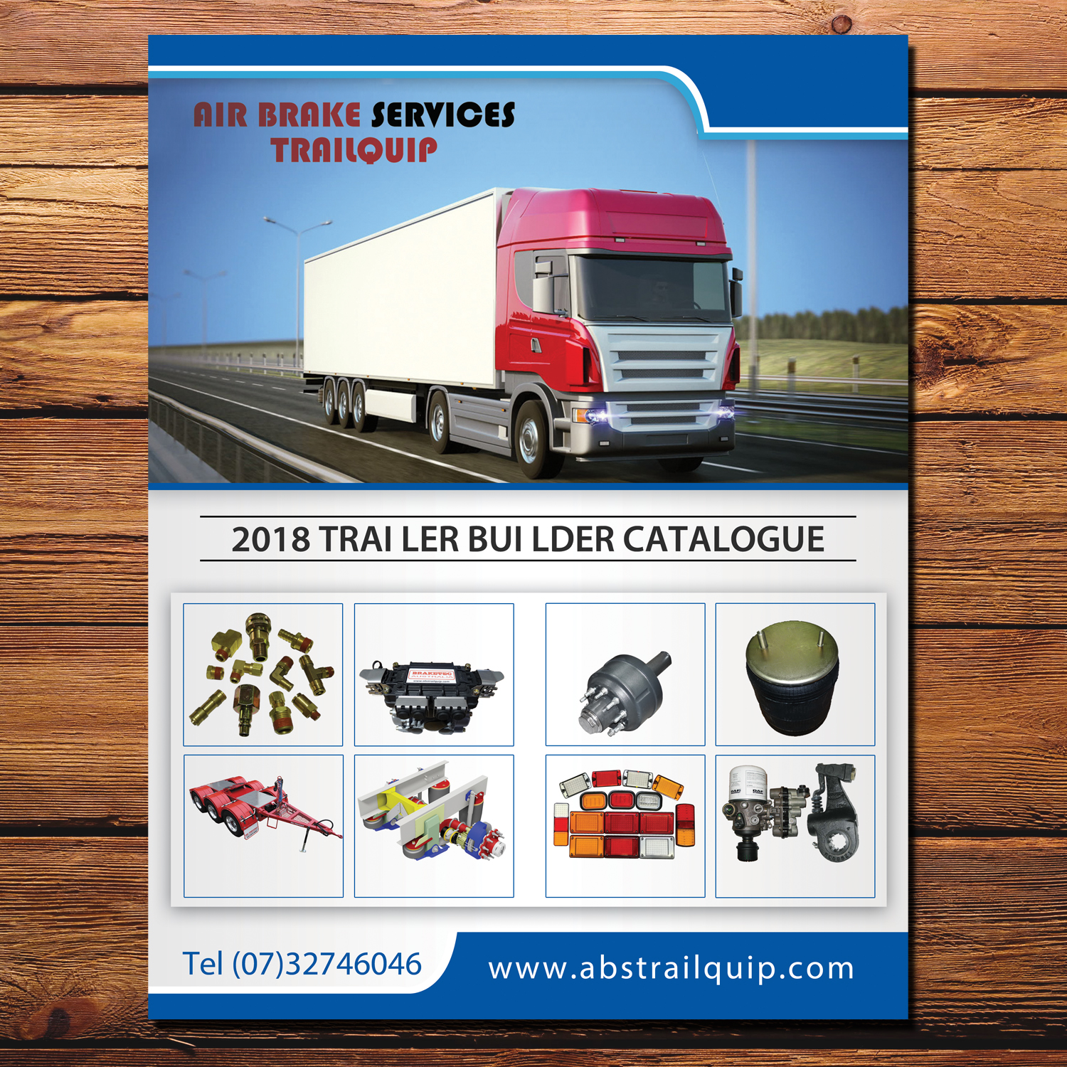 Design de Catalogue par creative.bugs pour ABS Trailquip | Design #14151709