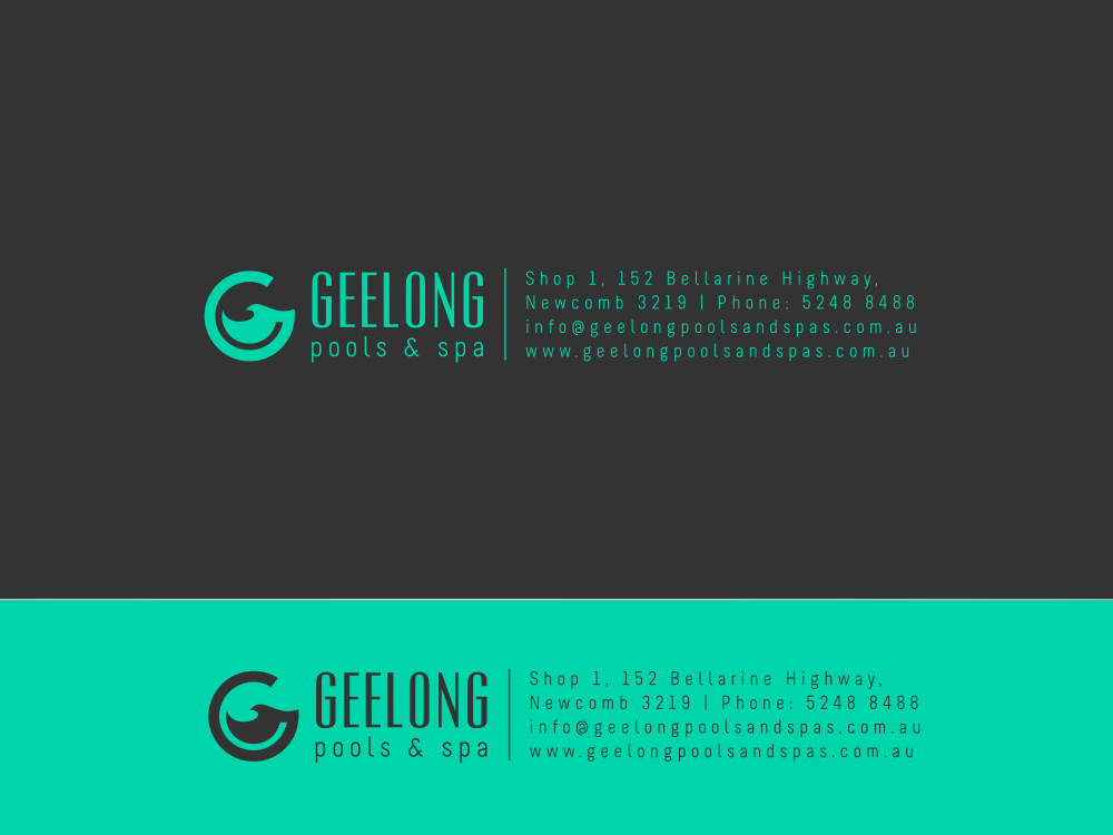 Logo Design by Mirela78 for Geelong Pools and Spas | Design #13802410