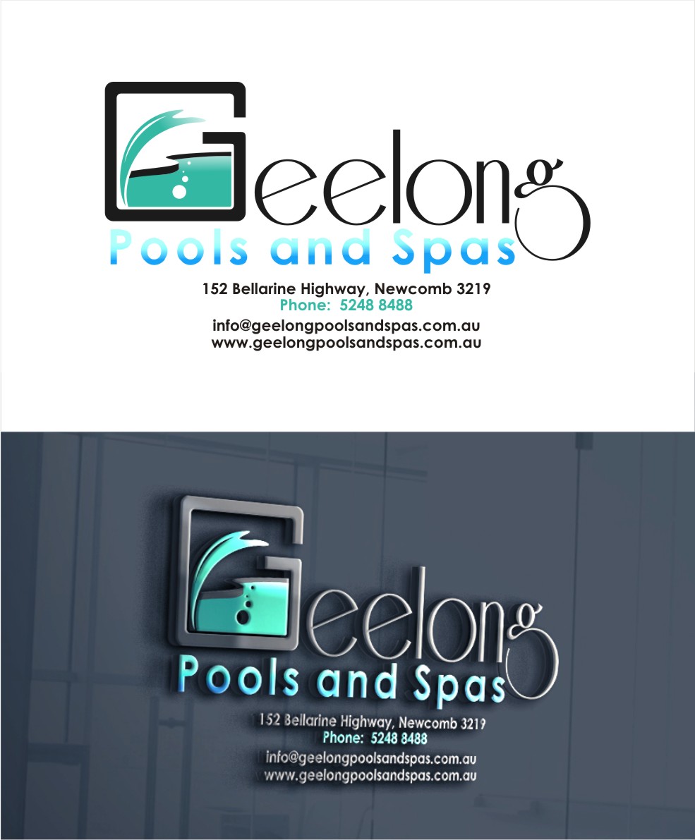 Logo Design by Soul Light for Geelong Pools and Spas | Design #13846335