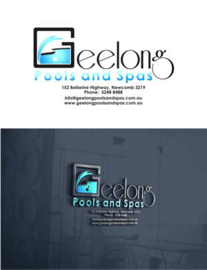 Logo Design by Soul Light for Geelong Pools and Spas | Design: #13846337