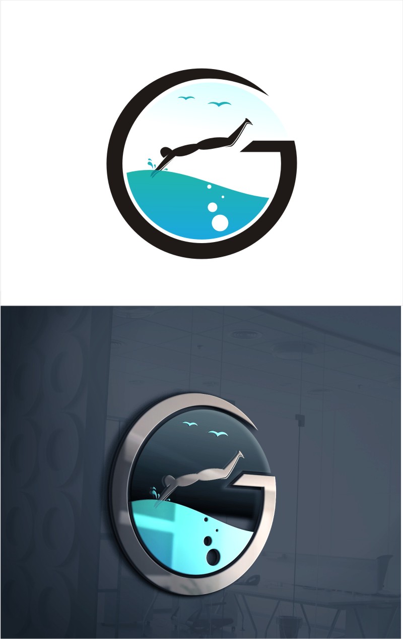 Logo Design by Soul Light for Geelong Pools and Spas | Design #13978165