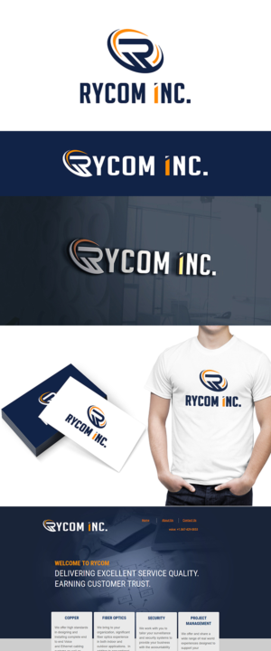 Logo Design by rivemediadesign for Rycom Inc. | Design: #15222516