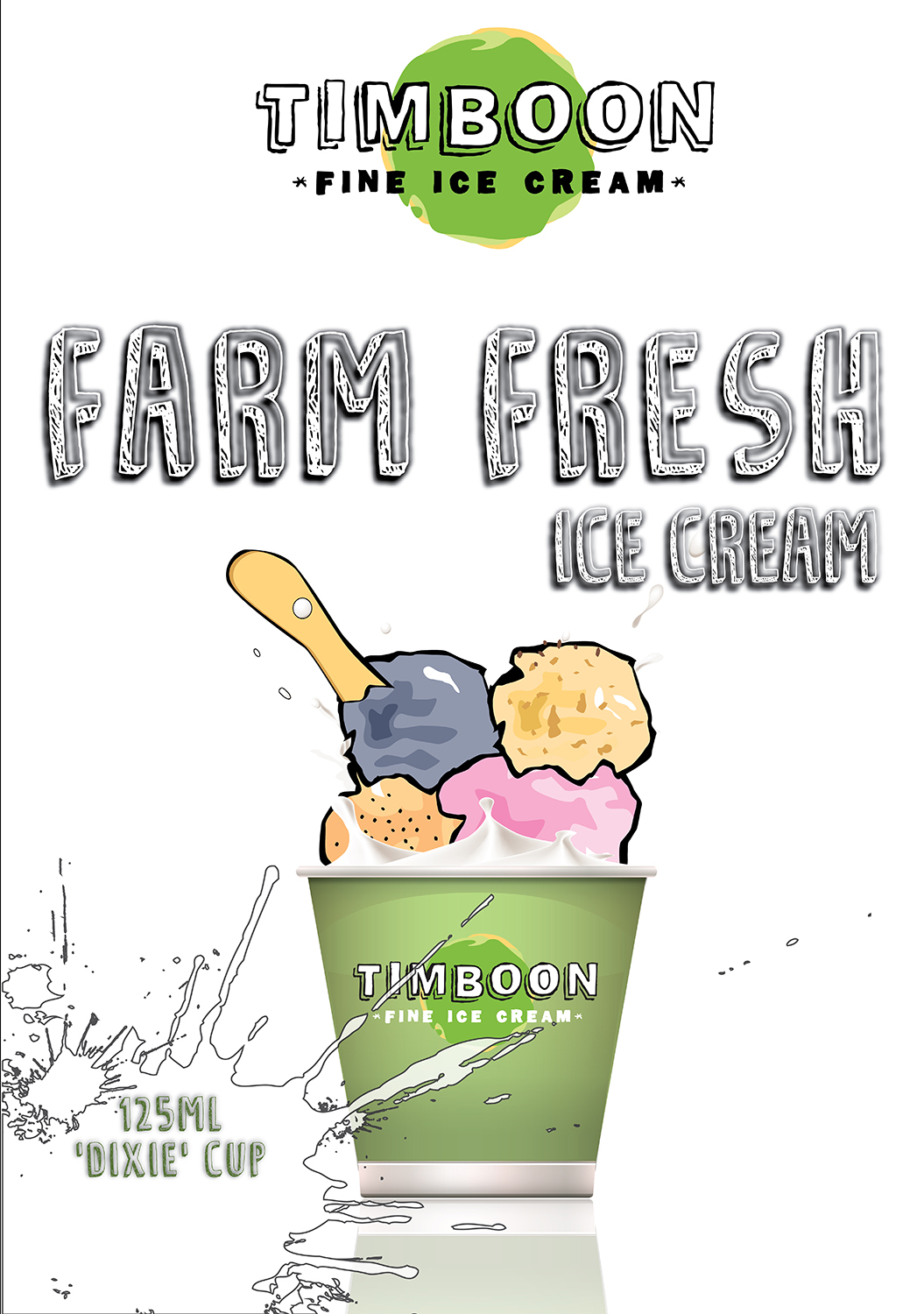 Diseño de Póster por Frank para Timboon Fine Ice cream | Diseño: #13984042