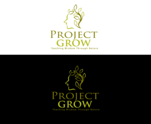 Company Name:  Grow  Tag Line: Teaching Wisdom Through Nature | Logo Design by blue eye