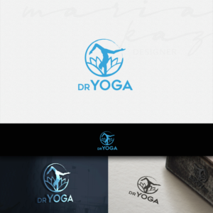 Logo Design by maria-kaz for Dr Yoga | Design: #13853068