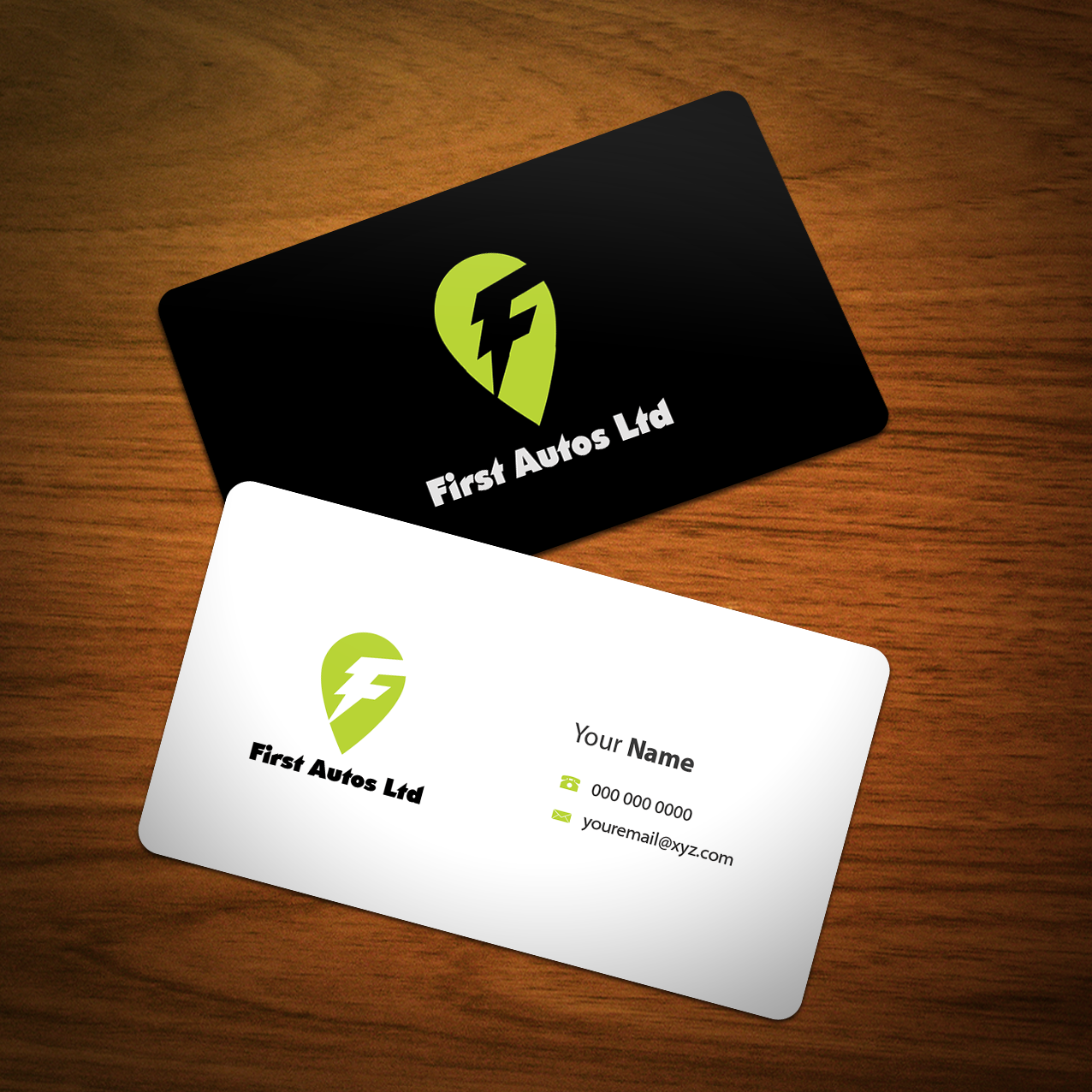 Business Card Design by Riz' for First Autos Ltd | Design #13808035