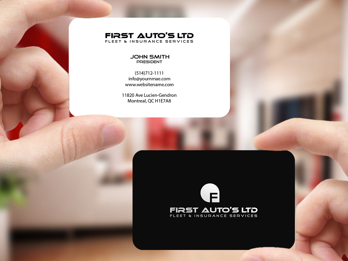 Business Card Design by Creations Box 2015 for First Autos Ltd | Design #13823054